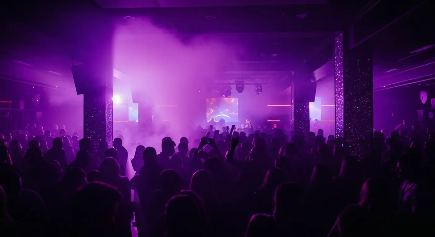 Nightlife atmosphere